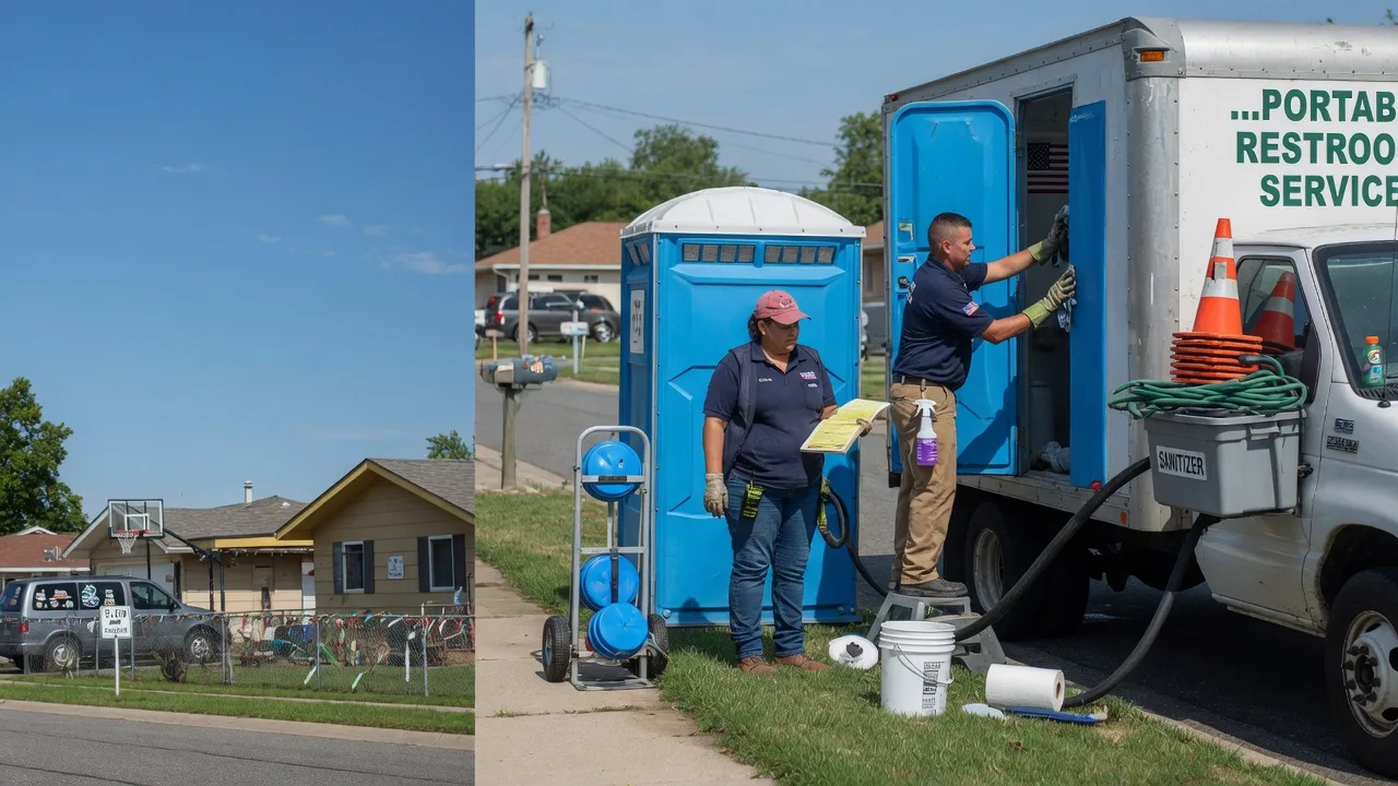 Portable Toilet Rental in Rockford, IL near me